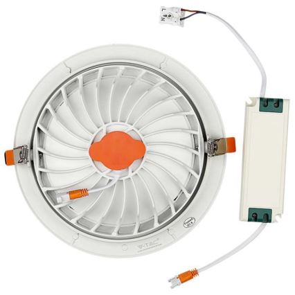 LED Vgradna svetilka SAMSUNG CHIP LED/10W/230V 6400K