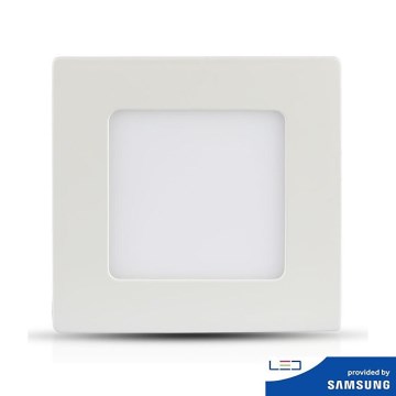 LED Vgradna svetilka SAMSUNG CHIP LED/12W/230V 6400K kvadratna