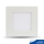 LED Vgradna svetilka SAMSUNG CHIP LED/12W/230V 6400K kvadratna
