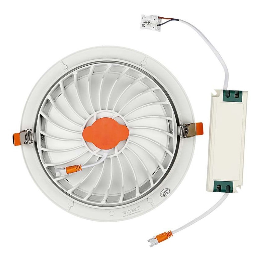 LED Vgradna svetilka SAMSUNG CHIP LED/20W/230V 3000K