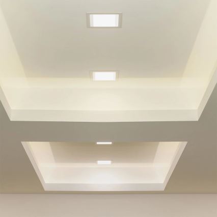LED Vgradna svetilka SAMSUNG CHIP LED/24W/230V 6500K 29,5x29,5 cm bela