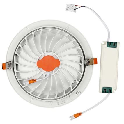 LED Vgradna svetilka SAMSUNG CHIP LED/30W/230V 3000K