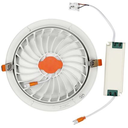 LED Vgradna svetilka SAMSUNG CHIP LED/30W/230V 6400K