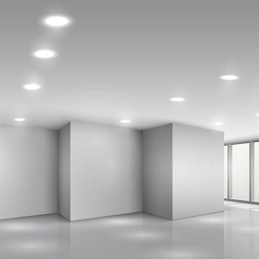 LED Vgradna svetilka SAMSUNG CHIP LED/3W/230V 6500K pr. 9,5 cm bela