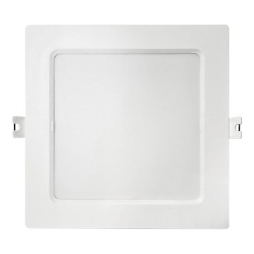 LED Vgradna svetilka SQUARE LED/12W/230V 4000K 17x17 cm bela