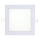 LED Vgradna svetilka SQUARE LED/12W/230V 4200K 16,8x16,8 cm bela