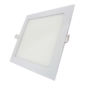 LED Vgradna svetilka SQUARE LED/12W/230V 6500K