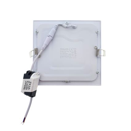 LED Vgradna svetilka SQUARE LED/12W/230V 6500K