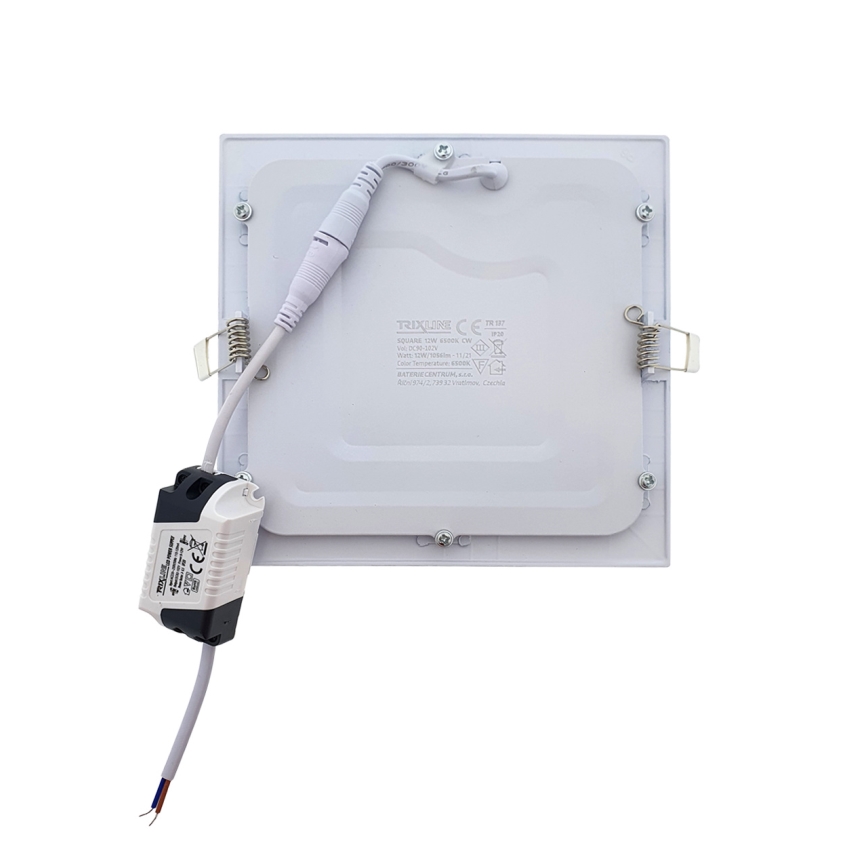 LED Vgradna svetilka SQUARE LED/12W/230V 6500K