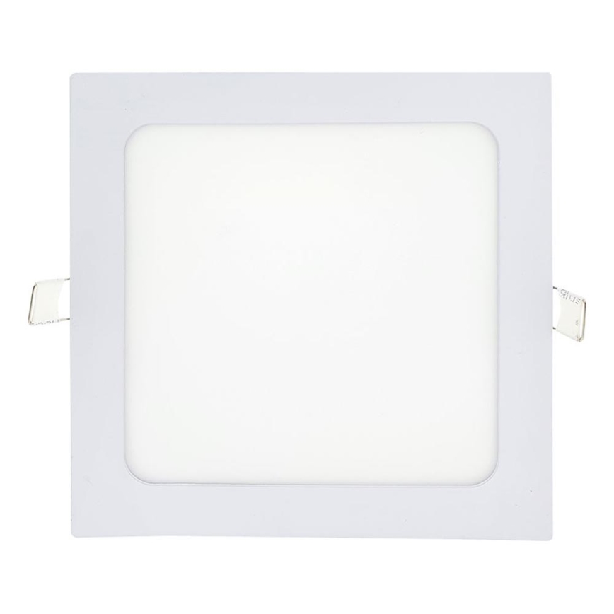 LED Vgradna svetilka SQUARE LED/15W/230V 4200K 18,8x18,8 cm bela