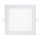 LED Vgradna svetilka SQUARE LED/15W/230V 4200K 18,8x18,8 cm bela