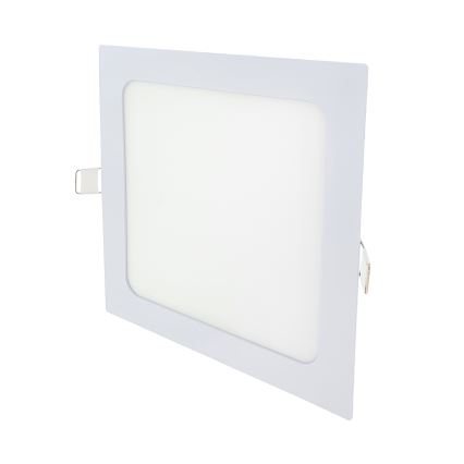 LED Vgradna svetilka SQUARE LED/15W/230V 4200K 18,8x18,8 cm bela