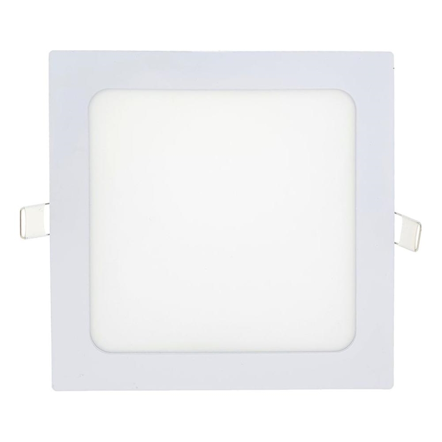 LED Vgradna svetilka SQUARE LED/15W/230V 6500K 18,8x18,8 cm bela