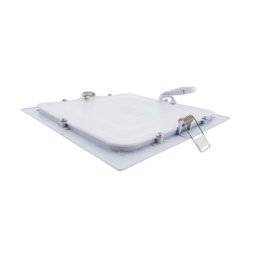 LED Vgradna svetilka SQUARE LED/15W/230V 6500K 18,8x18,8 cm bela