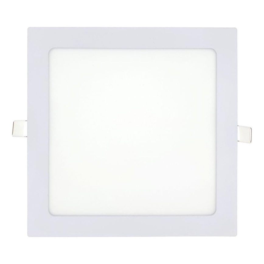 LED Vgradna svetilka SQUARE LED/18W/230V 2700K 22x22 cm bela