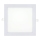 LED Vgradna svetilka SQUARE LED/18W/230V 2700K 22x22 cm bela