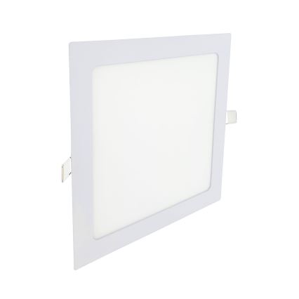 LED Vgradna svetilka SQUARE LED/18W/230V 2700K 22x22 cm bela