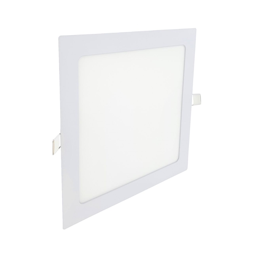 LED Vgradna svetilka SQUARE LED/18W/230V 2700K 22x22 cm bela