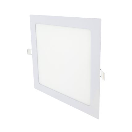 LED Vgradna svetilka SQUARE LED/18W/230V 2700K 22x22 cm bela