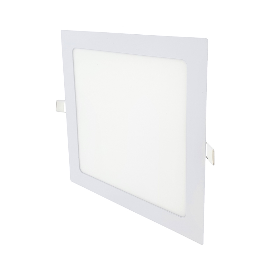 LED Vgradna svetilka SQUARE LED/18W/230V 2700K 22x22 cm bela