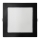 LED Vgradna svetilka SQUARE LED/18W/230V 4000K 22x22 cm črna