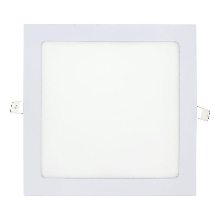 LED Vgradna svetilka SQUARE LED/18W/230V 4200K 22x22 cm bela