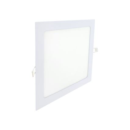 LED Vgradna svetilka SQUARE LED/18W/230V 4200K 22x22 cm bela
