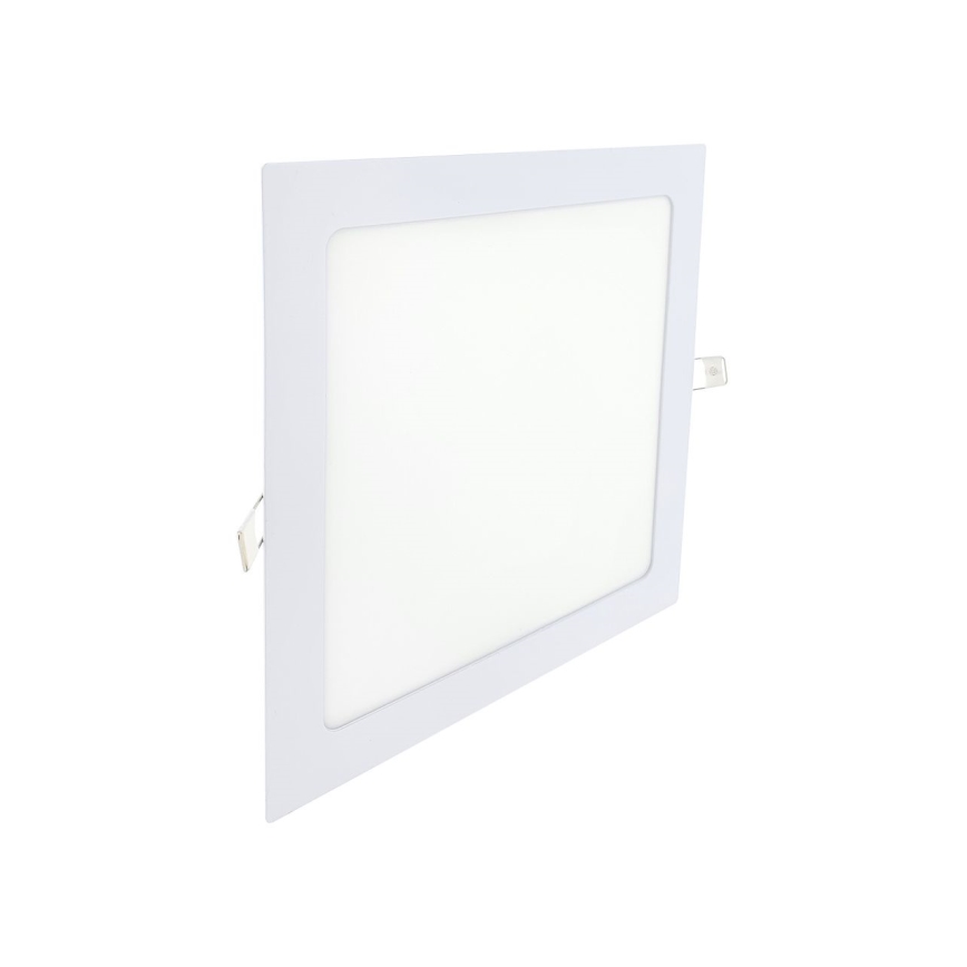 LED Vgradna svetilka SQUARE LED/18W/230V 4200K 22x22 cm bela