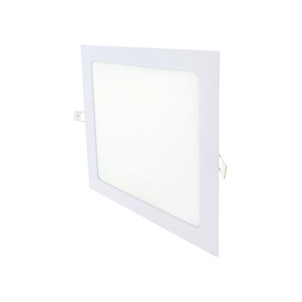 LED Vgradna svetilka SQUARE LED/18W/230V 4200K 22x22 cm bela
