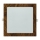 LED Vgradna svetilka SQUARE LED/18W/230V 4200K 22x22 cm rjava