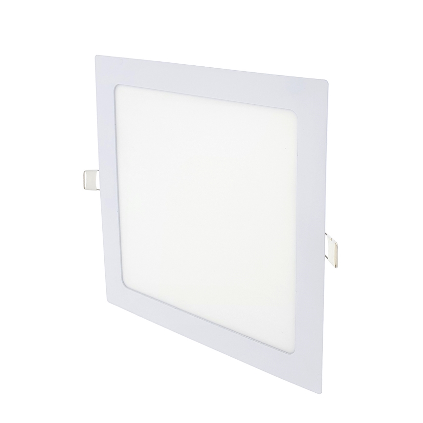 LED Vgradna svetilka SQUARE LED/18W/230V 6500K 22x22 cm bela