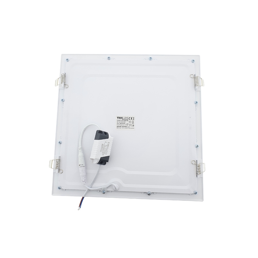 LED Vgradna svetilka SQUARE LED/24W/230V 4200K 29,2x29,2 cm bela