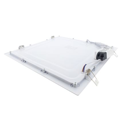 LED Vgradna svetilka SQUARE LED/24W/230V 4200K 29,2x29,2 cm bela