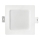 LED Vgradna svetilka SQUARE LED/3W/230V 4000K 9x9 cm bela