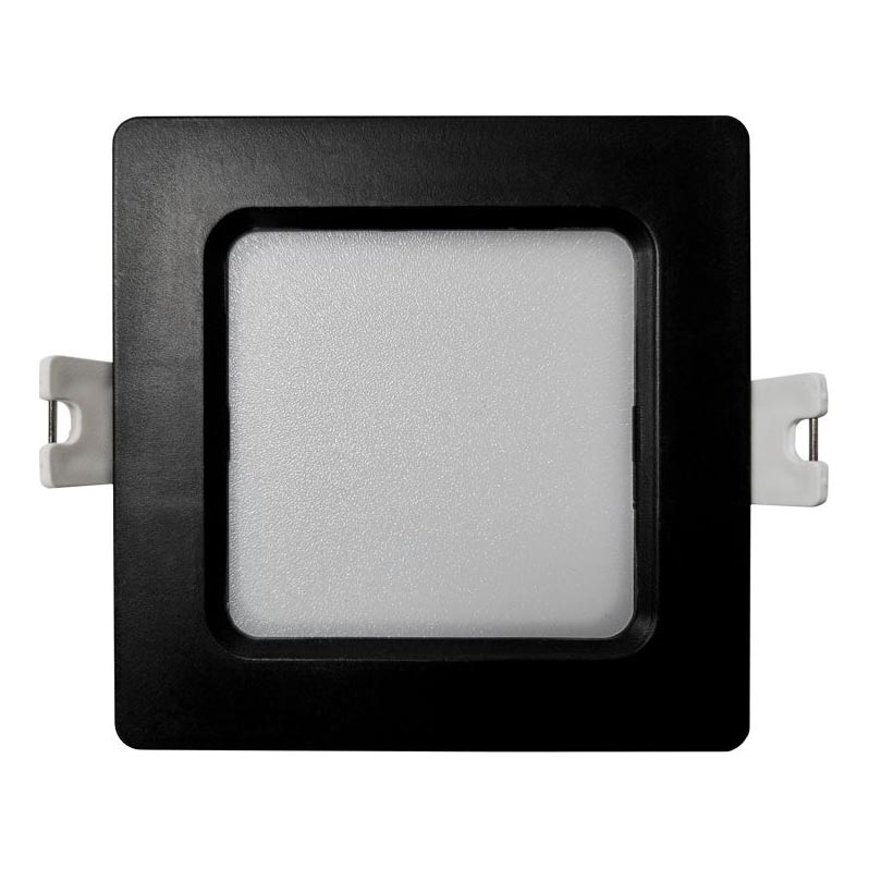 LED Vgradna svetilka SQUARE LED/3W/230V 4000K 9x9 cm črna