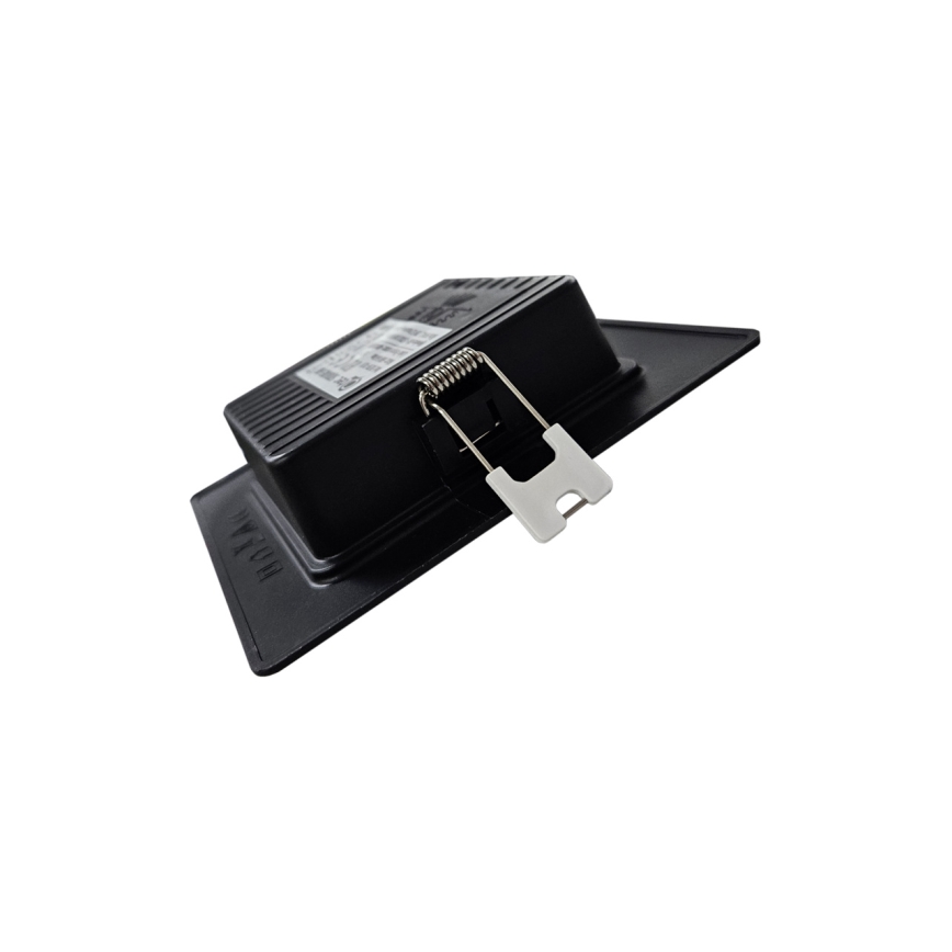 LED Vgradna svetilka SQUARE LED/3W/230V 4000K 9x9 cm črna