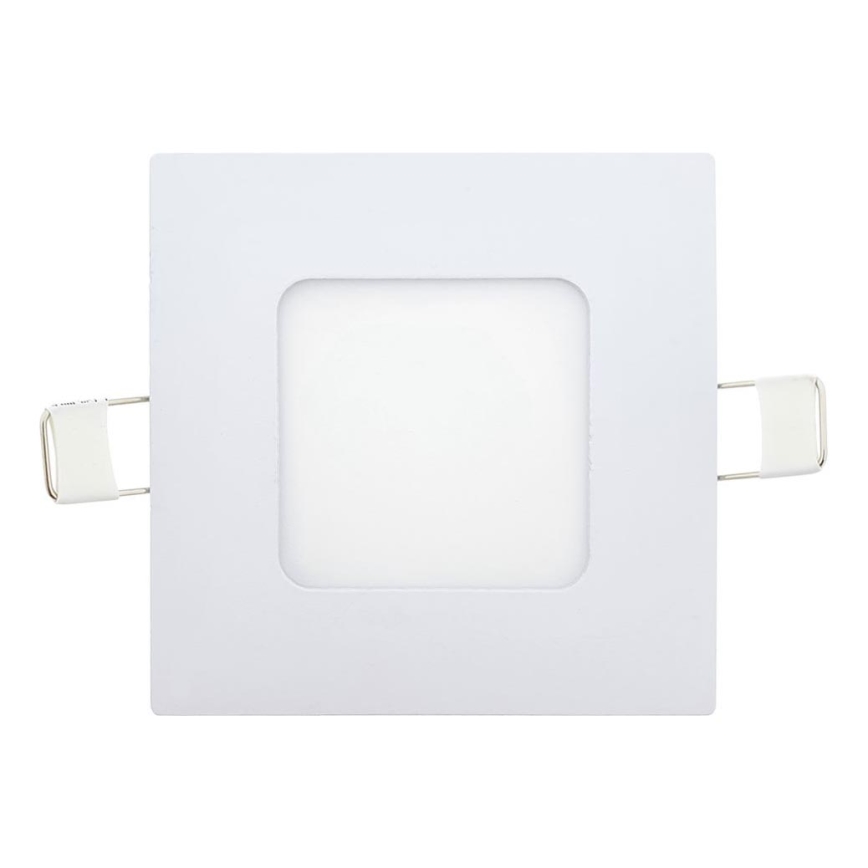 LED Vgradna svetilka SQUARE LED/3W/230V 4200K 8,3x8,3 cm bela