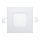 LED Vgradna svetilka SQUARE LED/3W/230V 4200K 8,3x8,3 cm bela