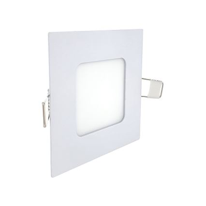 LED Vgradna svetilka SQUARE LED/3W/230V 4200K 8,3x8,3 cm bela