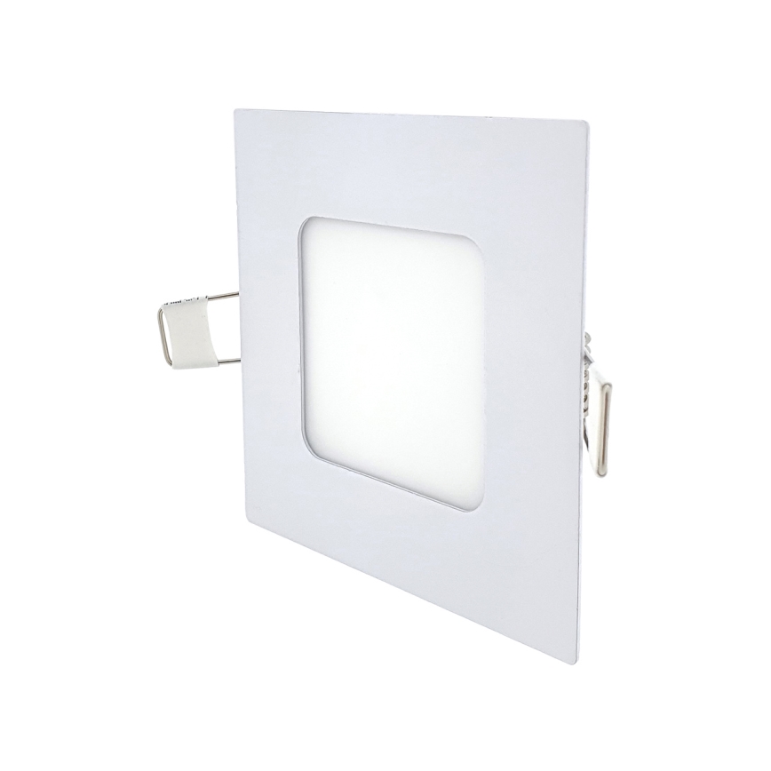 LED Vgradna svetilka SQUARE LED/3W/230V 4200K 8,3x8,3 cm bela