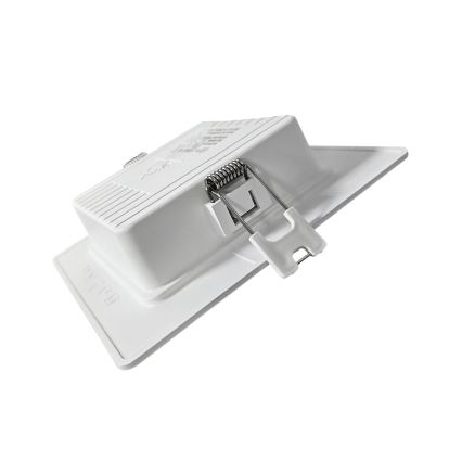LED Vgradna svetilka SQUARE LED/6W/230V 4000K 12x12 cm bela