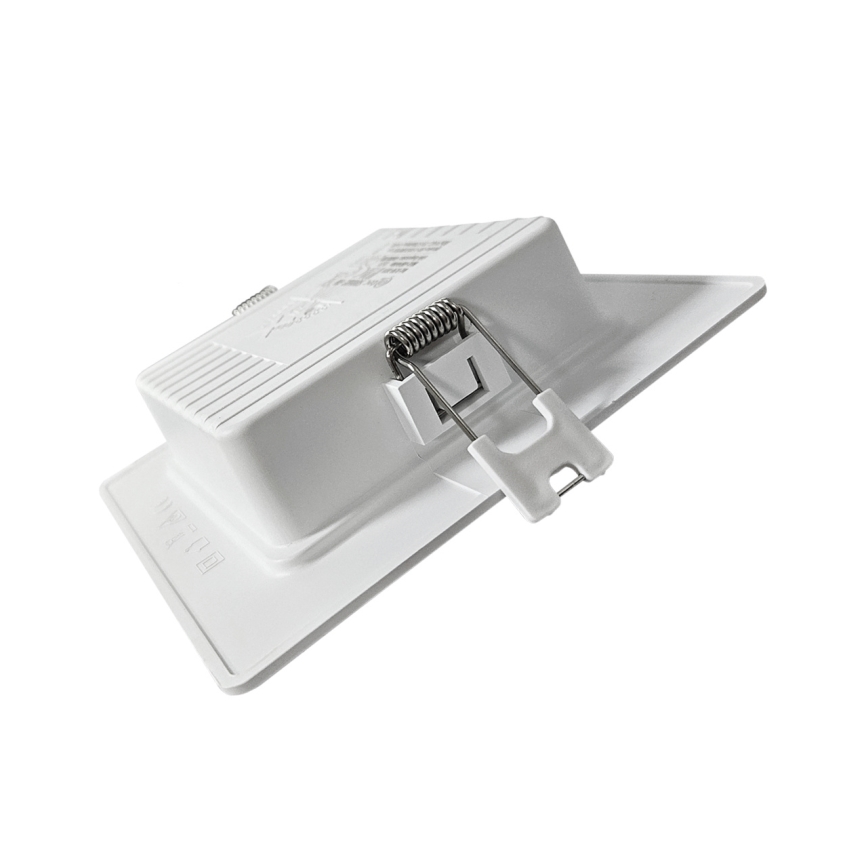LED Vgradna svetilka SQUARE LED/6W/230V 4000K 12x12 cm bela