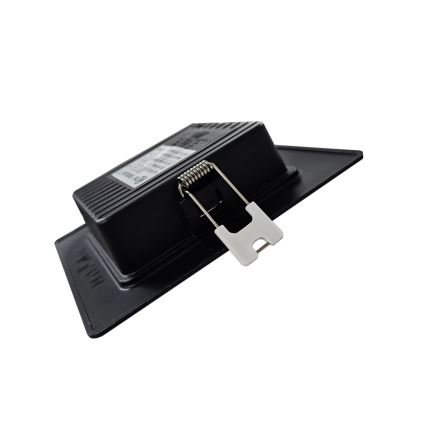LED Vgradna svetilka SQUARE LED/6W/230V 4000K 12x12 cm črna