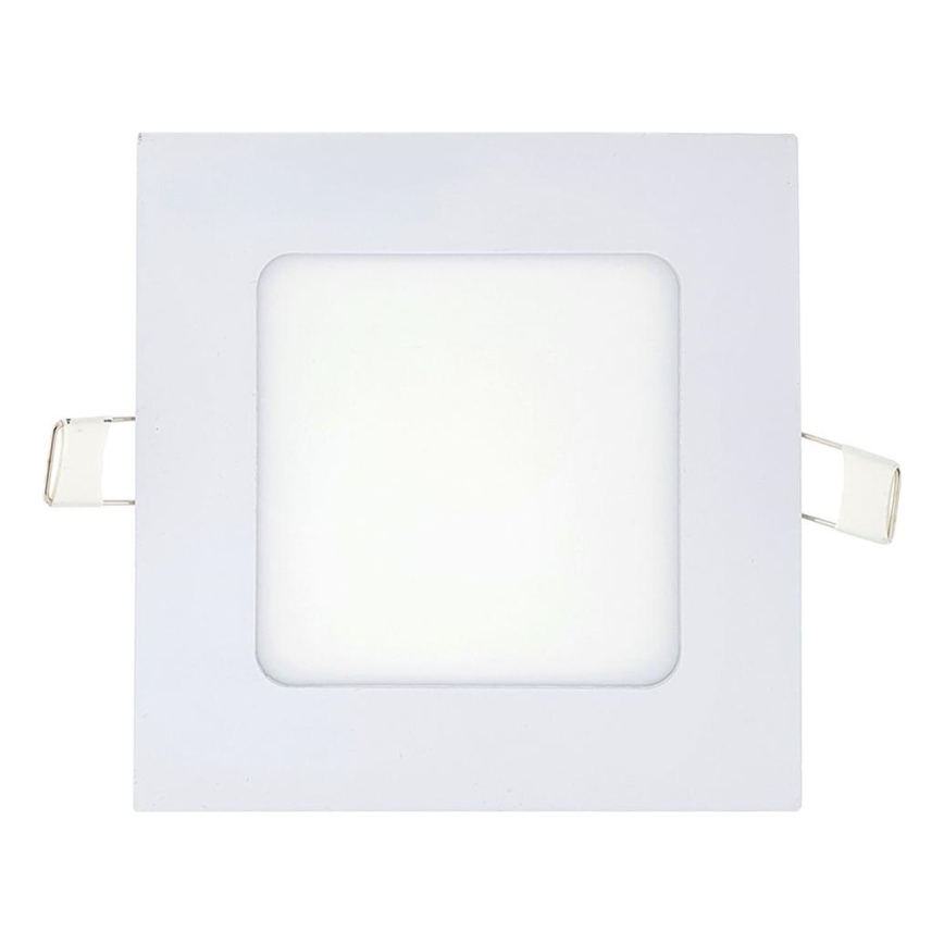 LED Vgradna svetilka SQUARE LED/6W/230V 4200K 11,8x11,8 cm bela