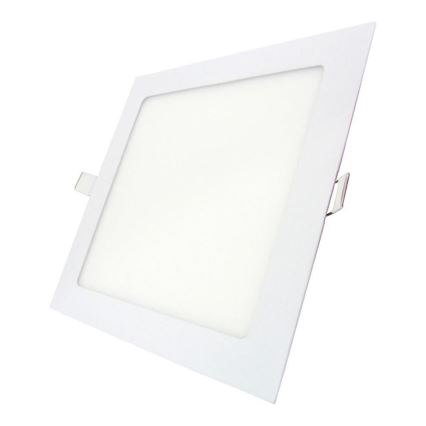 LED Vgradna svetilka SQUARE LED/6W/230V 4200K 11,8x11,8 cm bela