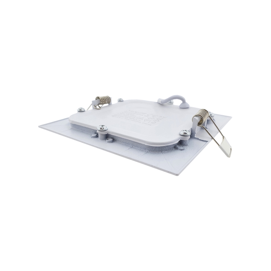 LED Vgradna svetilka SQUARE LED/6W/230V 4200K 11,8x11,8 cm bela