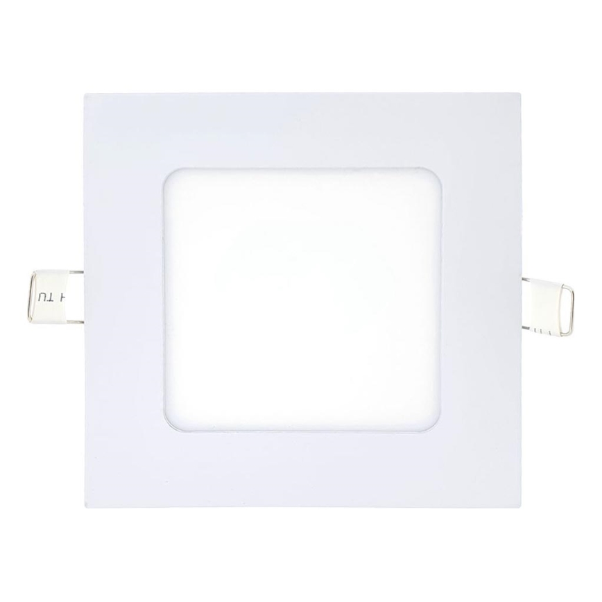 LED Vgradna svetilka SQUARE LED/6W/230V 6500K 11,8x11,8 cm bela