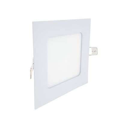 LED Vgradna svetilka SQUARE LED/6W/230V 6500K 11,8x11,8 cm bela