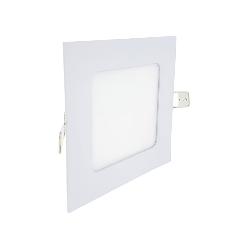 LED Vgradna svetilka SQUARE LED/6W/230V 6500K 11,8x11,8 cm bela
