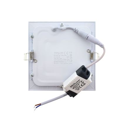 LED Vgradna svetilka SQUARE LED/9W/230V 2700K